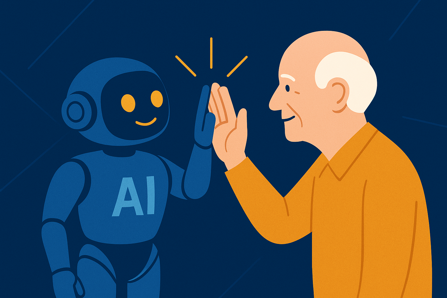 KI geht uns alle an – Warum gerade die Generation 60+ von Künstlicher Intelligenz profitieren kann